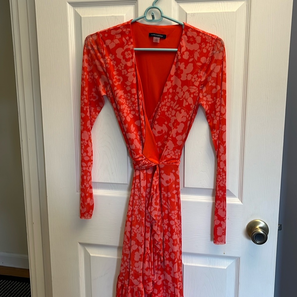 Tommy Hilfiger orange dress